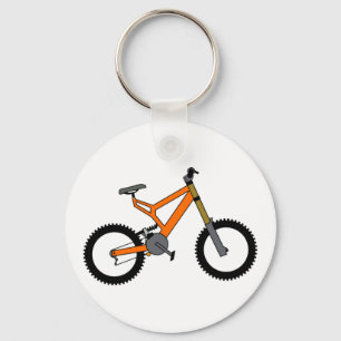 Downhill Keychain
