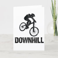 Downhill Mountain Biker