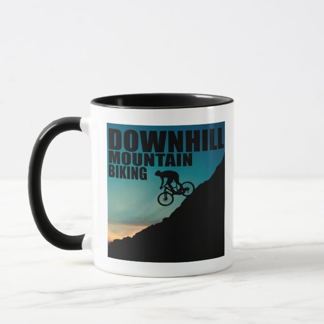 Downhill MTB Mug (Left)