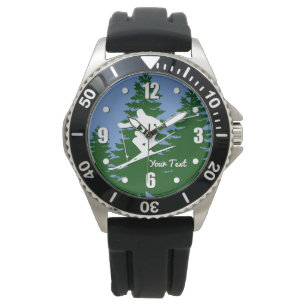 Downhill Skier eWatch Watch