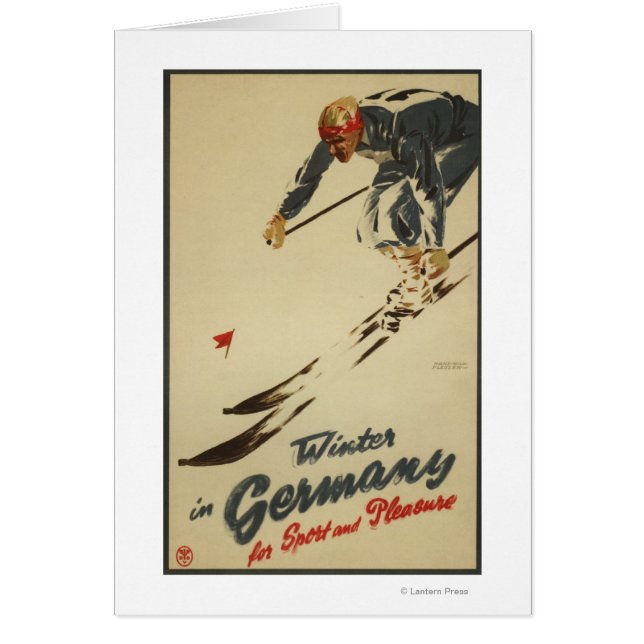 Downhill Skier - Sport and Pleasure Promo (Front)