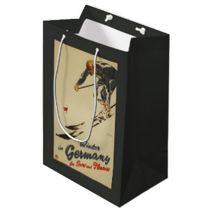 Downhill Skier - Sport and Pleasure Promo Medium Gift Bag