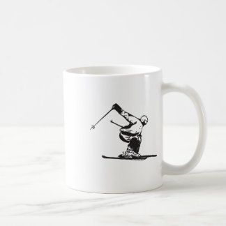 Downhill Skiing Skier Coffee Mug