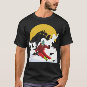 Downhill Skiing T-Shirt