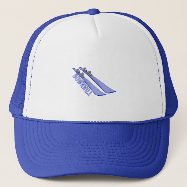 Downhill Trucker Hat (Front)