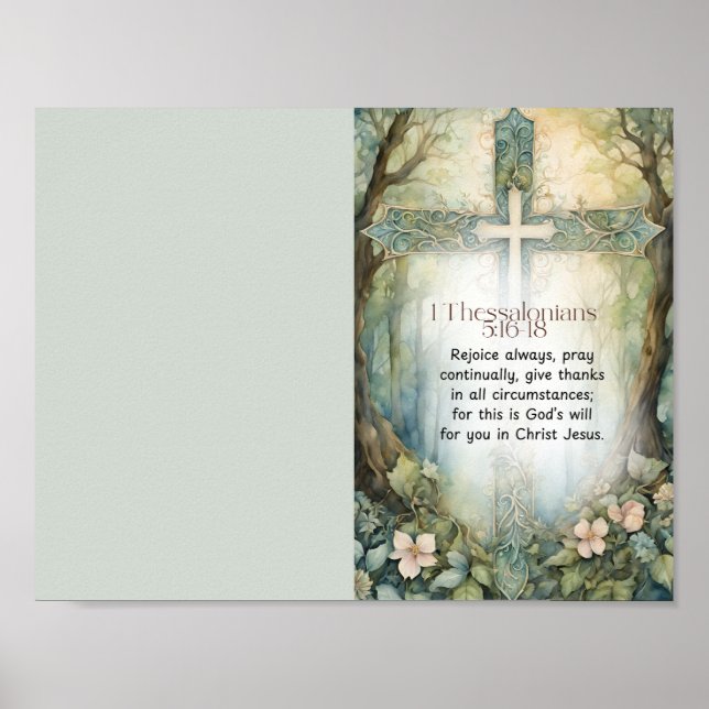 Download Bi-fold Cover Only Church Bulletin Poster (Front)