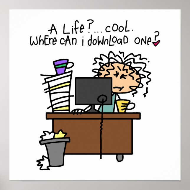 Download Life Humour Poster (Front)