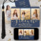 Downloadable 4 Photo Graduation Navy Blue & Gold