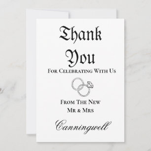 Downloadable Wedding Ring Calligraphy  Invitation