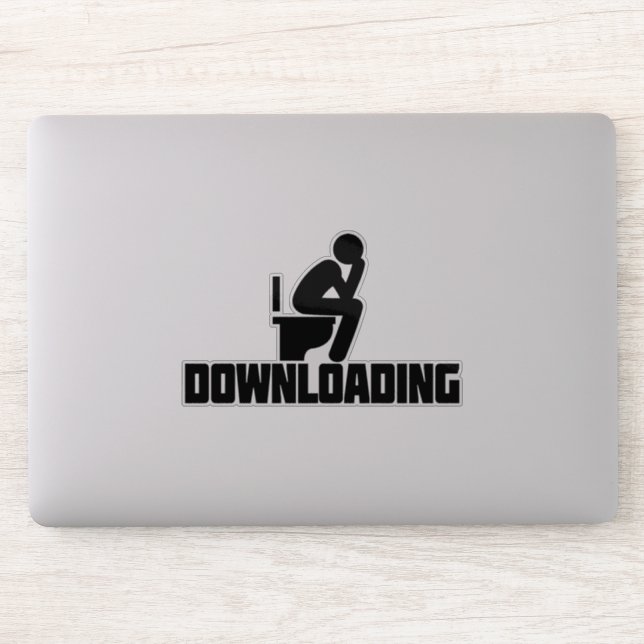 Downloading - Funny Toilet Pooping  (Computer)