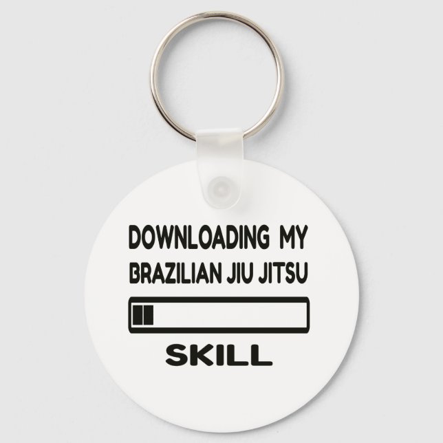 Downloading my Brazilian Jiu Jitsu skill Keychain (Front)