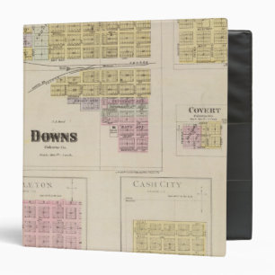 Downs, Bloomington, Covert, Appleton, Kansas Binder