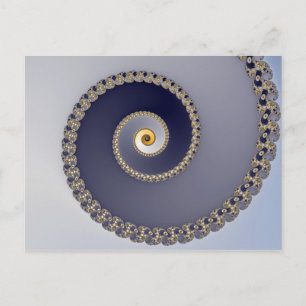 Downstairs - Fractal Postcard