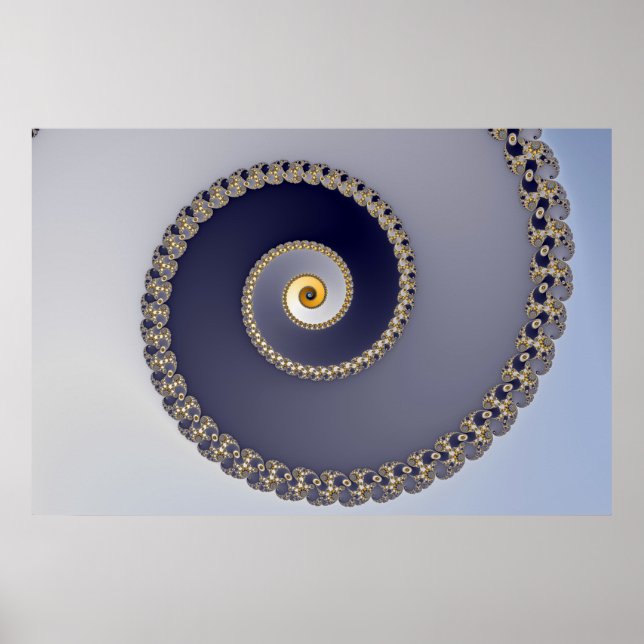 Downstairs - Fractal Poster (Front)