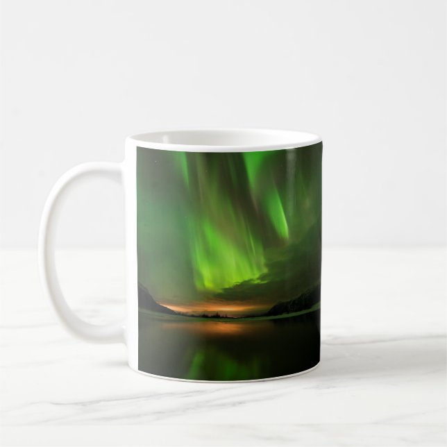 Downstream Aurora Coffee Mug (Left)