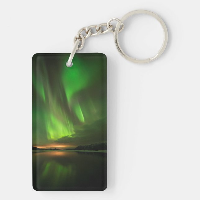 Downstream Aurora Keychain (Back)