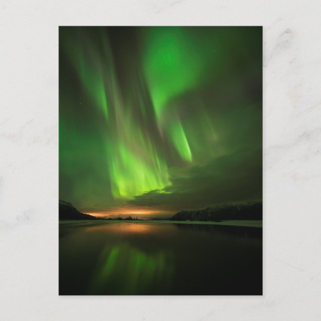 Downstream Aurora Postcard (Front)