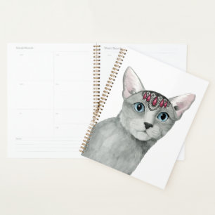 Downton Cat   Bejeweled Planner