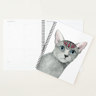 Downton Cat   Bejeweled Planner