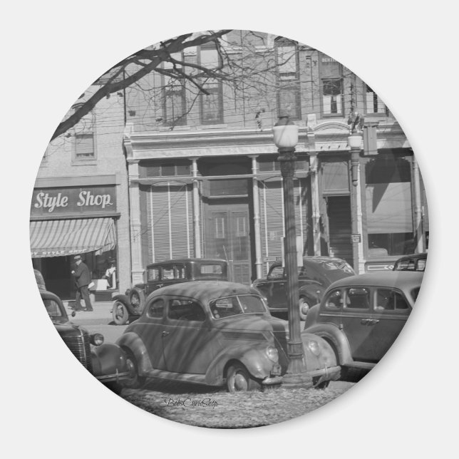 Downtown 1939 magnet (Front)