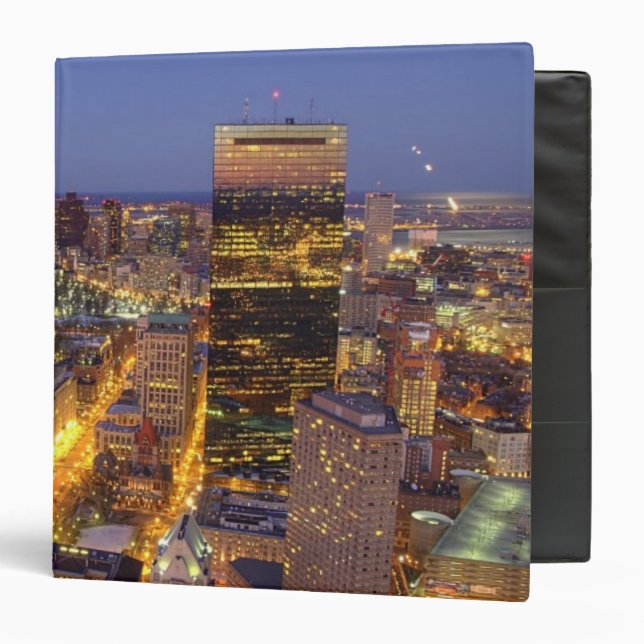 Downtown Boston and Hancock Tower Binder (Front/Inside)