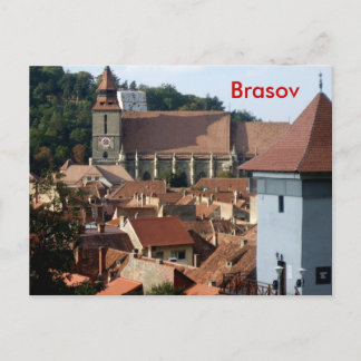 Downtown Brasov Postcard