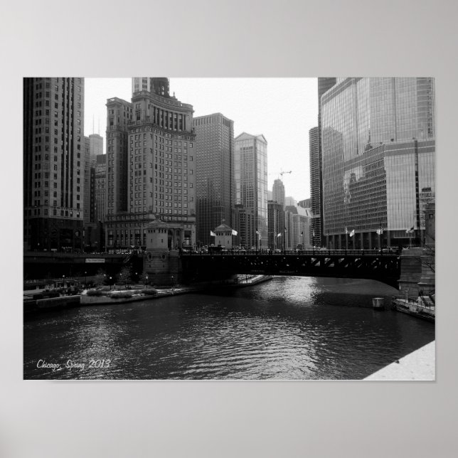 Downtown Chicago Poster (Front)