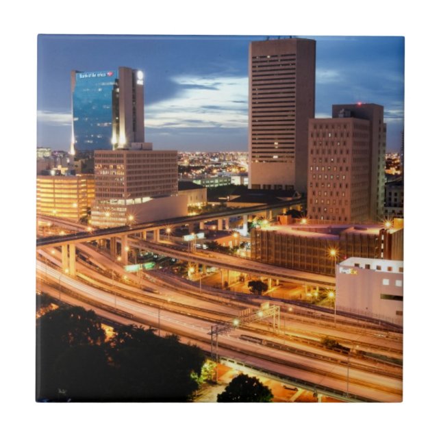 Downtown City View Tile (Front)