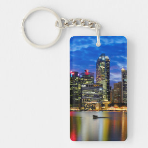 Downtown core keychain