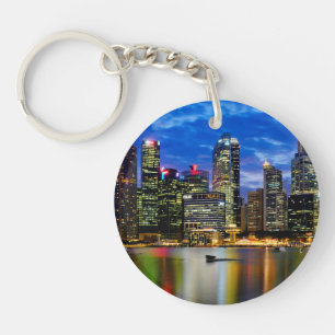 Downtown core keychain