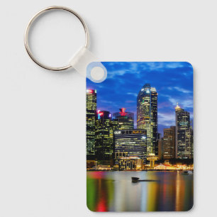 Downtown core keychain