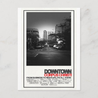 Downtown Corpus Christi Postcard