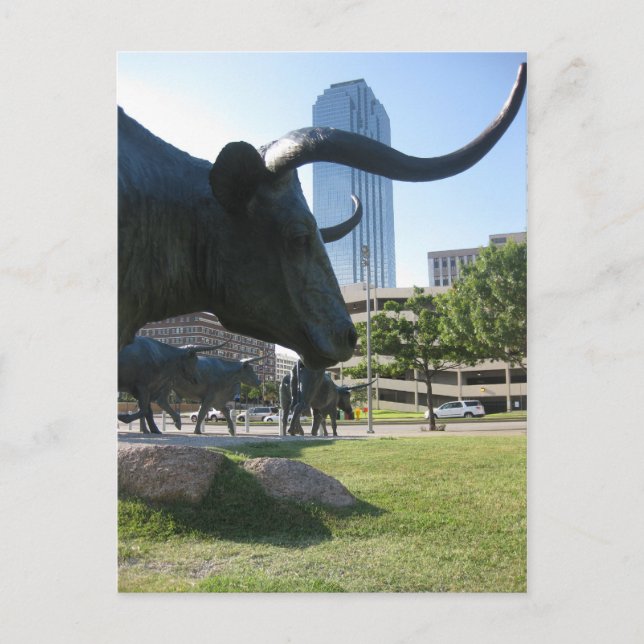 Downtown Dallas, Texas Postcard (Front)