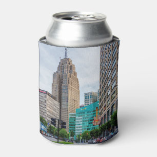 Downtown Detroit Can Cooler