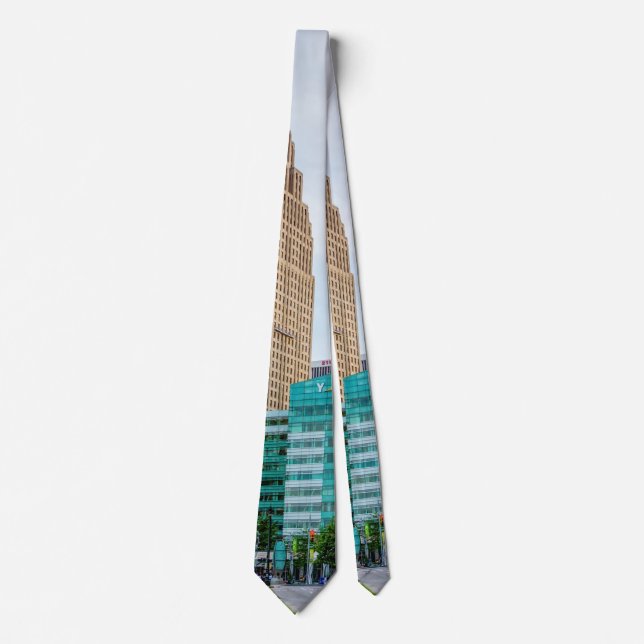 Downtown Detroit Neck Tie (Front)