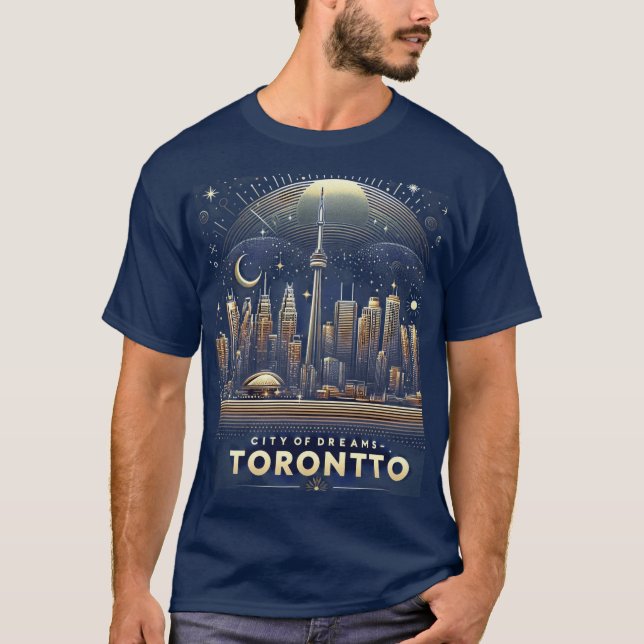 Downtown Dreams - Toronto Luxe Tee (Front)