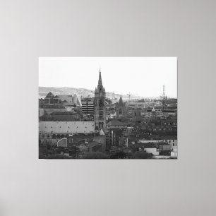 Downtown Dublin Canvas Print