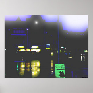 Downtown Friday Night Poster