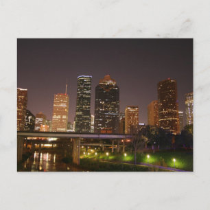 Downtown Houston - Postcard - Customized