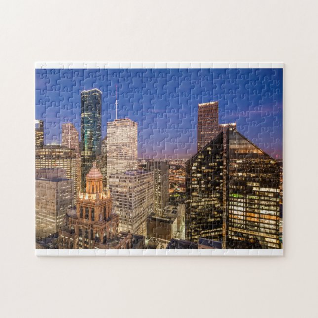 Downtown Houston puzzle (Horizontal)