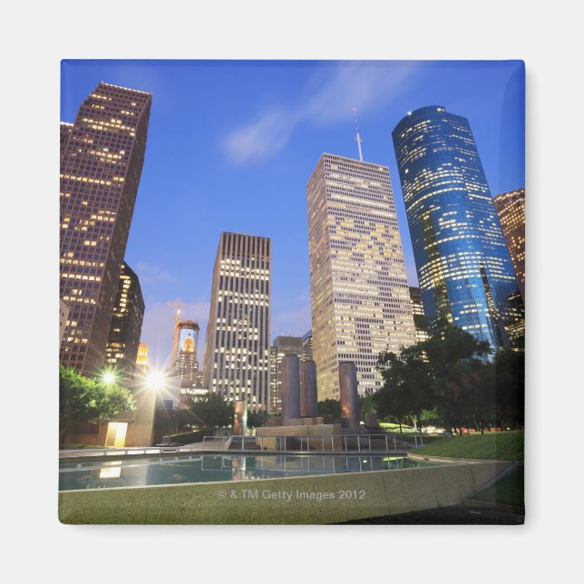 Downtown Houston, Texas Magnet (Front)