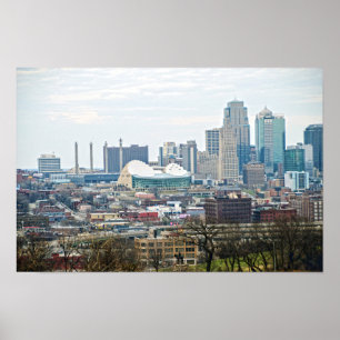 Downtown Kansas City, Missouri, View Poster