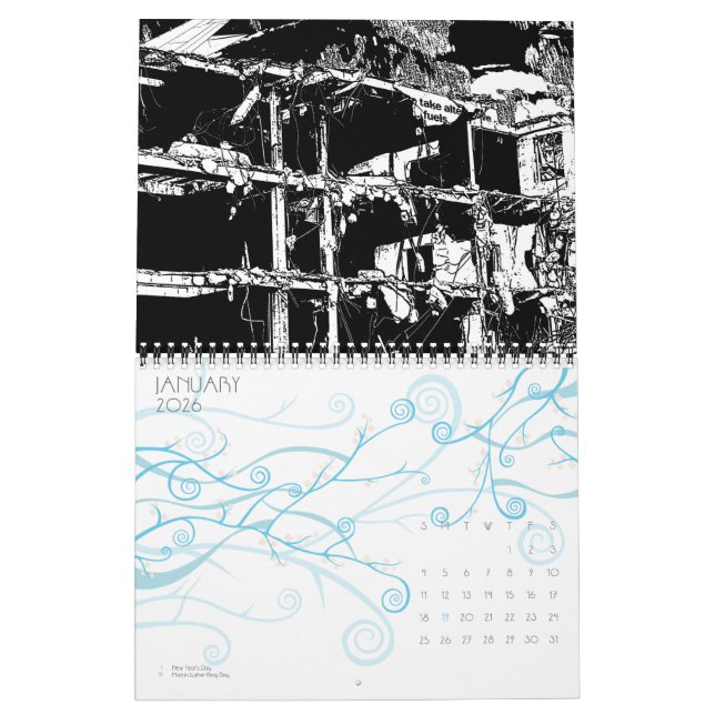 Downtown LA Calendar (Jan 2026)