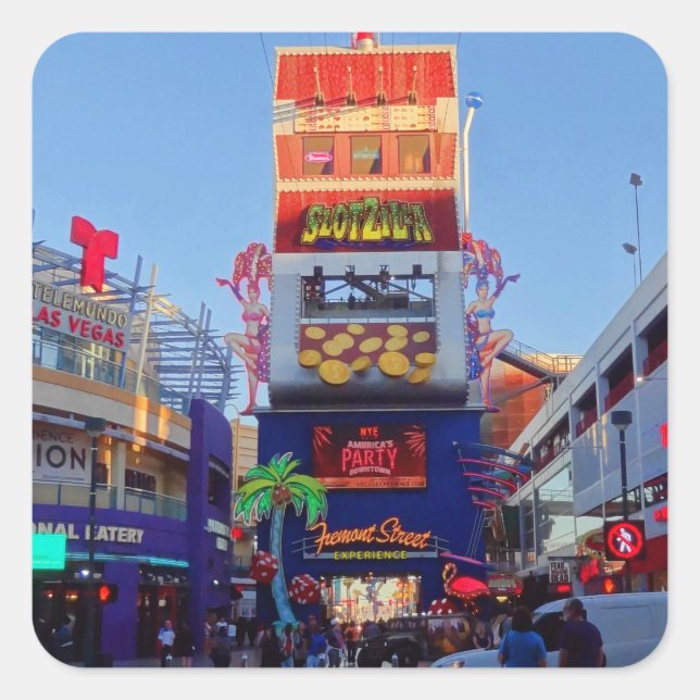 Downtown Las Vegas #2 Stickers (Front)