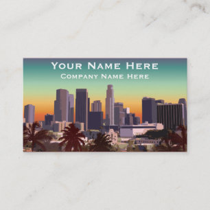 Downtown Los Angeles - Customizable Image Business Card