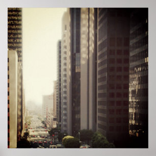 Downtown Los Angeles Poster