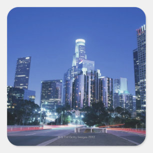 Downtown Los Angeles Square Sticker