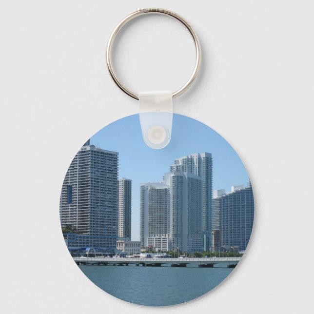 Downtown Miami Keychain (Front)