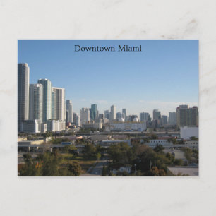 Downtown Miami Postcard