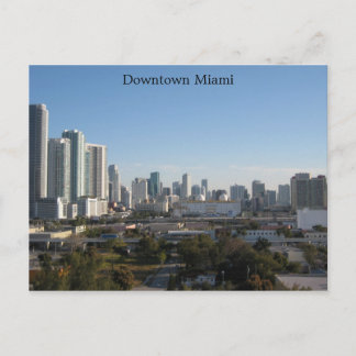 Downtown Miami Postcard